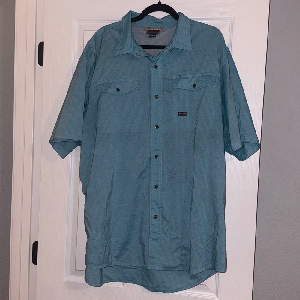 Ariat Rebar Vented Back Short Sleeve Shirt